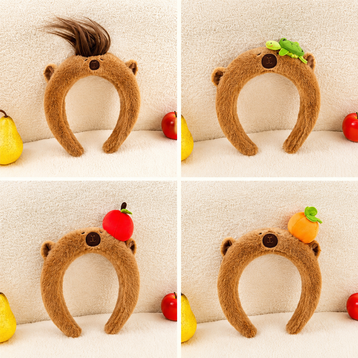 Cintillo Diadema Peluche Capibara