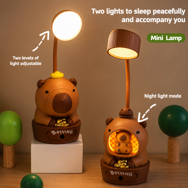 Mini lámparas capibara