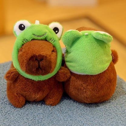 Llaveros Peluche Capibara – 4 Diseños