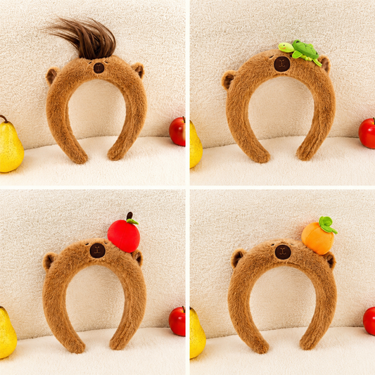Cintillo Diadema Peluche Capibara