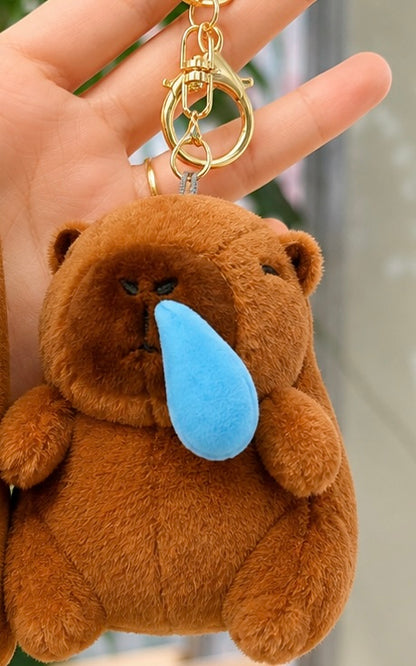 Llaveros Capibara Peluche – 3 Diseños